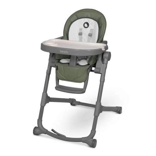 Detská stolička na kŕmenie CORA+ olive – 3v1